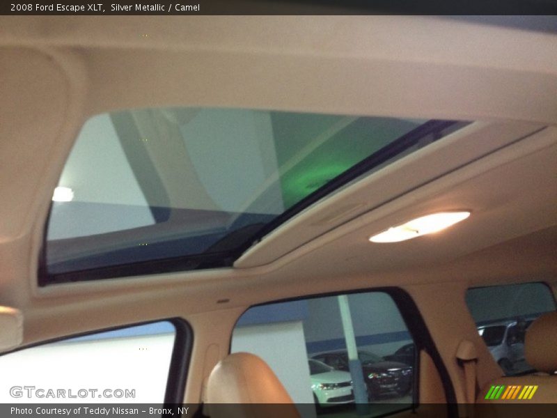 Silver Metallic / Camel 2008 Ford Escape XLT