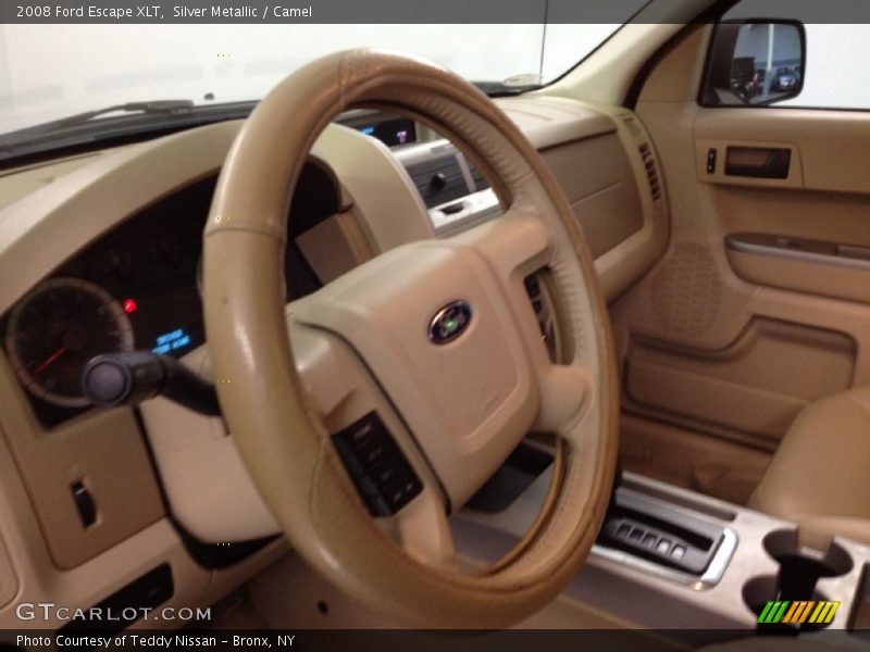 Silver Metallic / Camel 2008 Ford Escape XLT