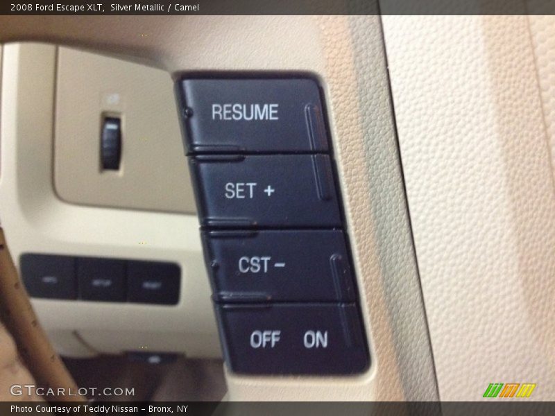 Silver Metallic / Camel 2008 Ford Escape XLT