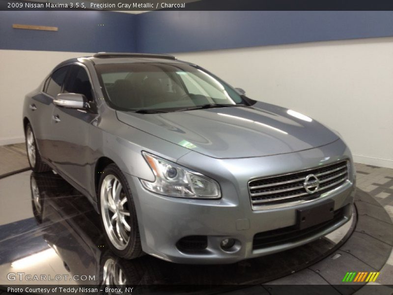 Precision Gray Metallic / Charcoal 2009 Nissan Maxima 3.5 S