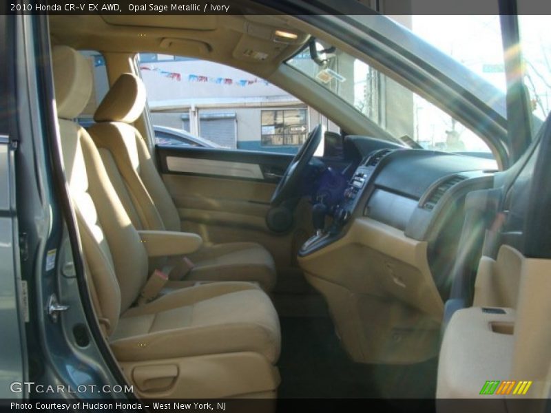 Opal Sage Metallic / Ivory 2010 Honda CR-V EX AWD