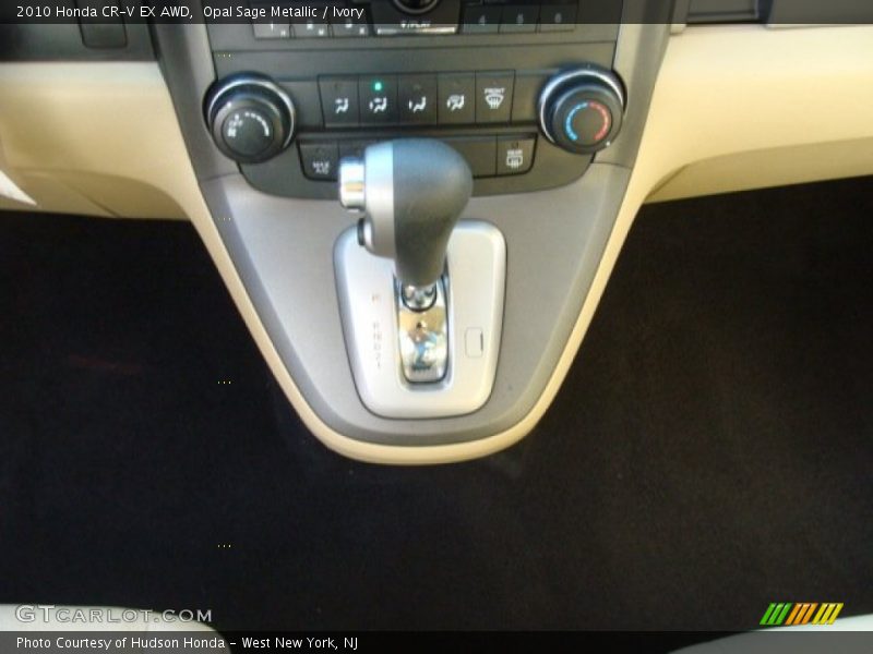 Opal Sage Metallic / Ivory 2010 Honda CR-V EX AWD