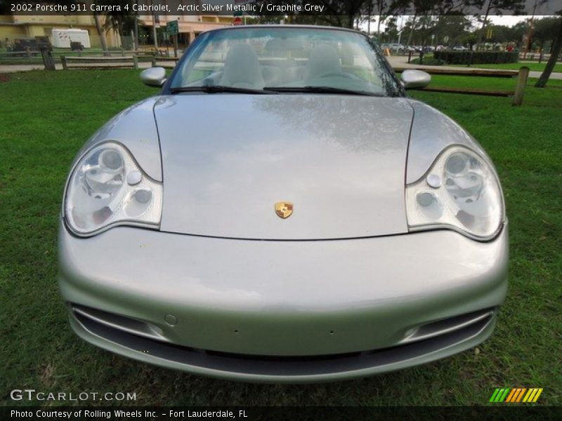  2002 911 Carrera 4 Cabriolet Arctic Silver Metallic
