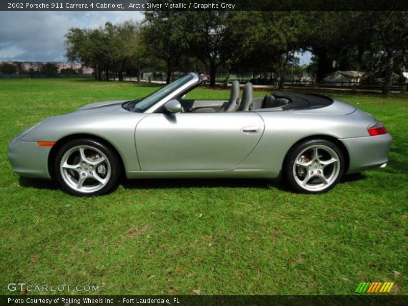  2002 911 Carrera 4 Cabriolet Arctic Silver Metallic