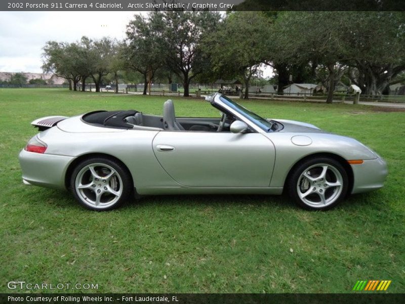  2002 911 Carrera 4 Cabriolet Arctic Silver Metallic