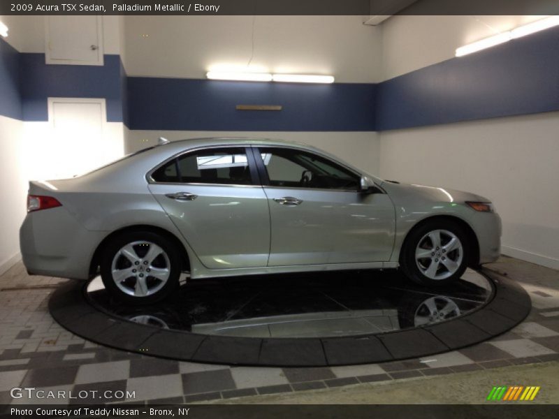 Palladium Metallic / Ebony 2009 Acura TSX Sedan