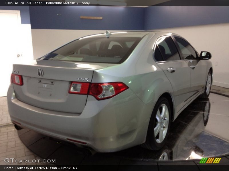 Palladium Metallic / Ebony 2009 Acura TSX Sedan