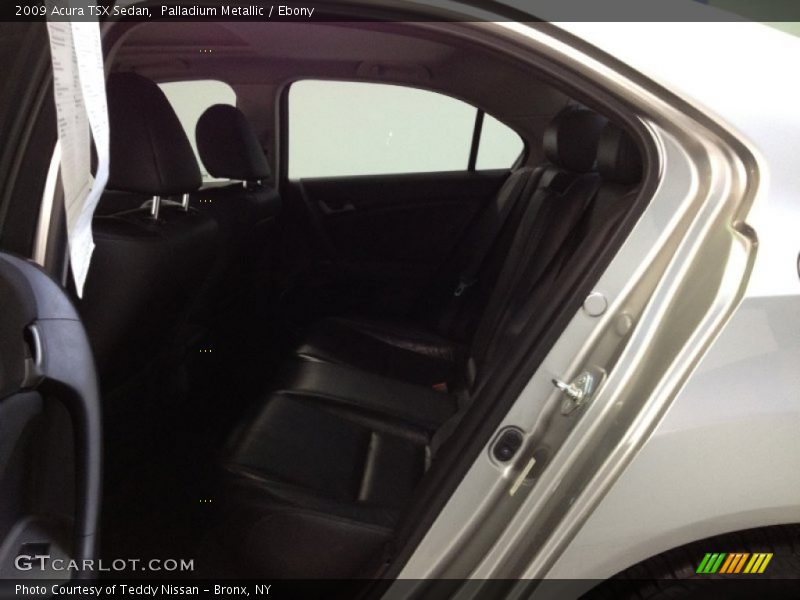 Palladium Metallic / Ebony 2009 Acura TSX Sedan