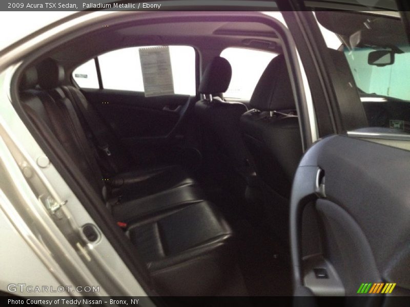 Palladium Metallic / Ebony 2009 Acura TSX Sedan