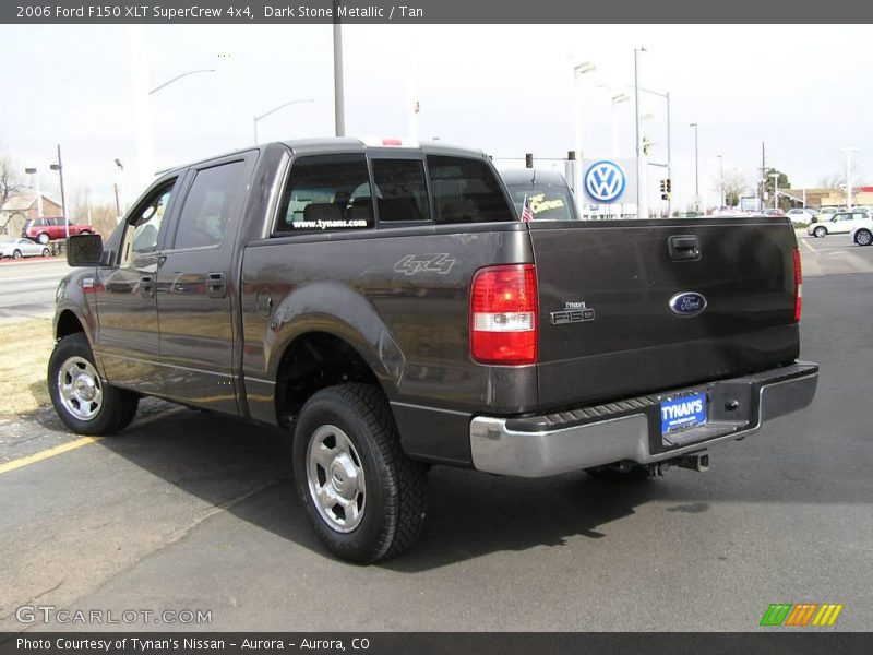 Dark Stone Metallic / Tan 2006 Ford F150 XLT SuperCrew 4x4