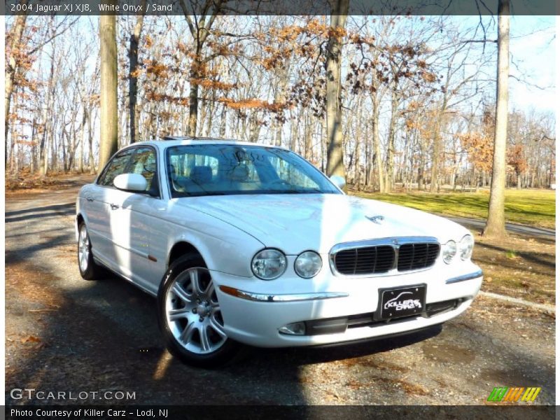 White Onyx / Sand 2004 Jaguar XJ XJ8