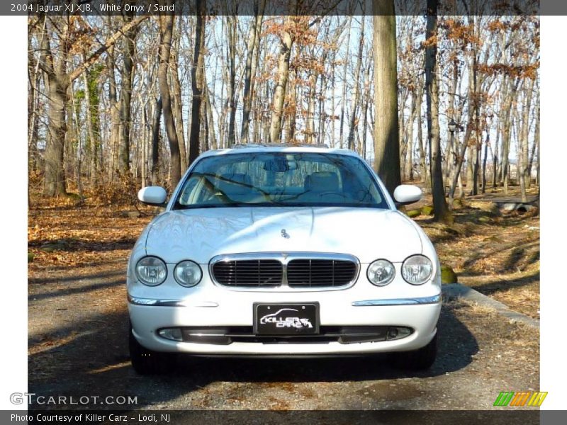 White Onyx / Sand 2004 Jaguar XJ XJ8