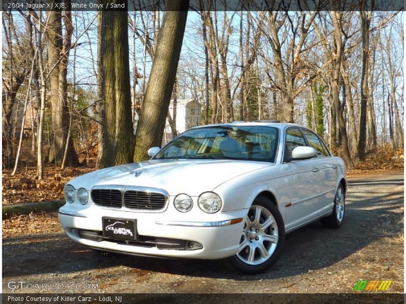 White Onyx / Sand 2004 Jaguar XJ XJ8