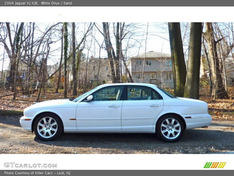White Onyx / Sand 2004 Jaguar XJ XJ8