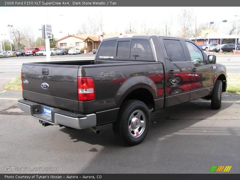 Dark Stone Metallic / Tan 2006 Ford F150 XLT SuperCrew 4x4