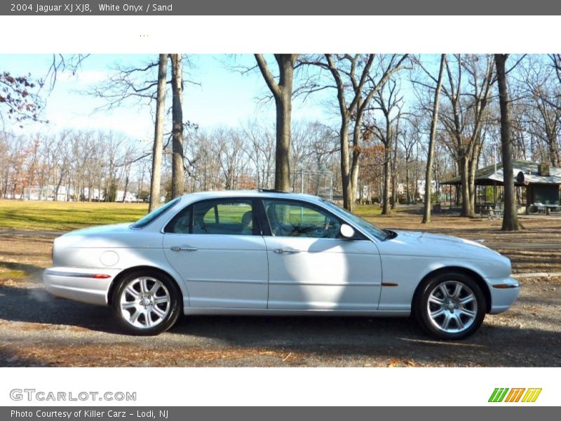 White Onyx / Sand 2004 Jaguar XJ XJ8