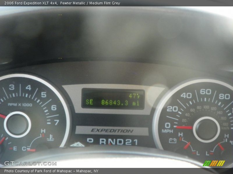 Pewter Metallic / Medium Flint Grey 2006 Ford Expedition XLT 4x4