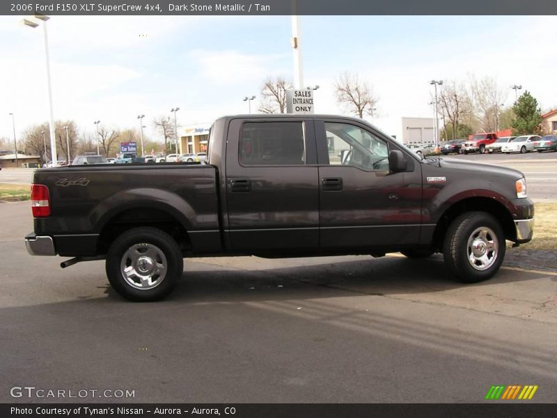 Dark Stone Metallic / Tan 2006 Ford F150 XLT SuperCrew 4x4