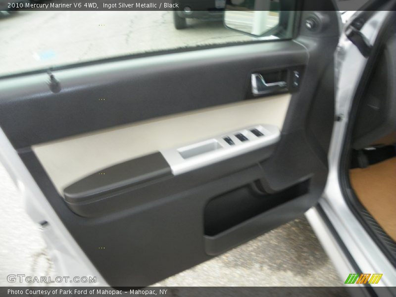 Ingot Silver Metallic / Black 2010 Mercury Mariner V6 4WD