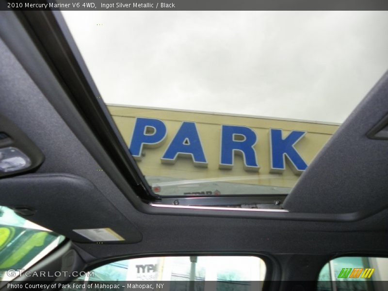Ingot Silver Metallic / Black 2010 Mercury Mariner V6 4WD