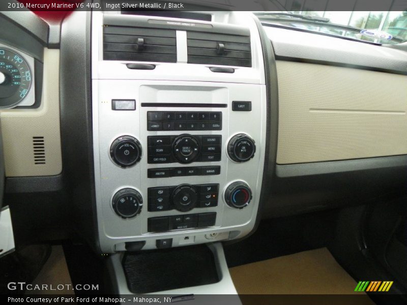 Ingot Silver Metallic / Black 2010 Mercury Mariner V6 4WD