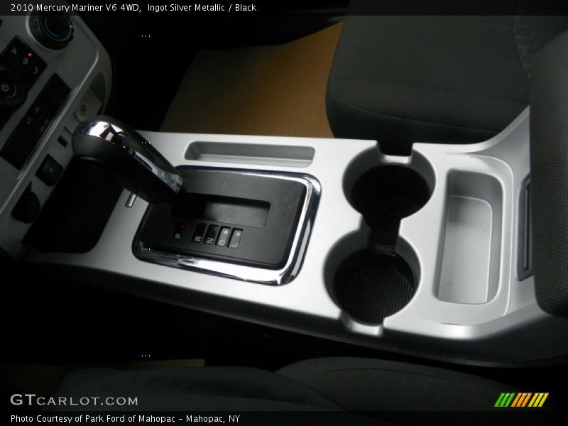 Ingot Silver Metallic / Black 2010 Mercury Mariner V6 4WD