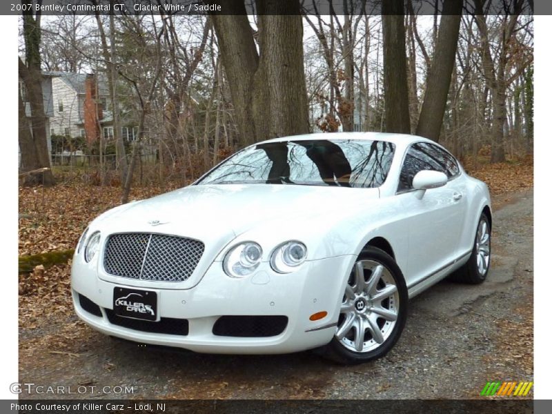 Glacier White / Saddle 2007 Bentley Continental GT