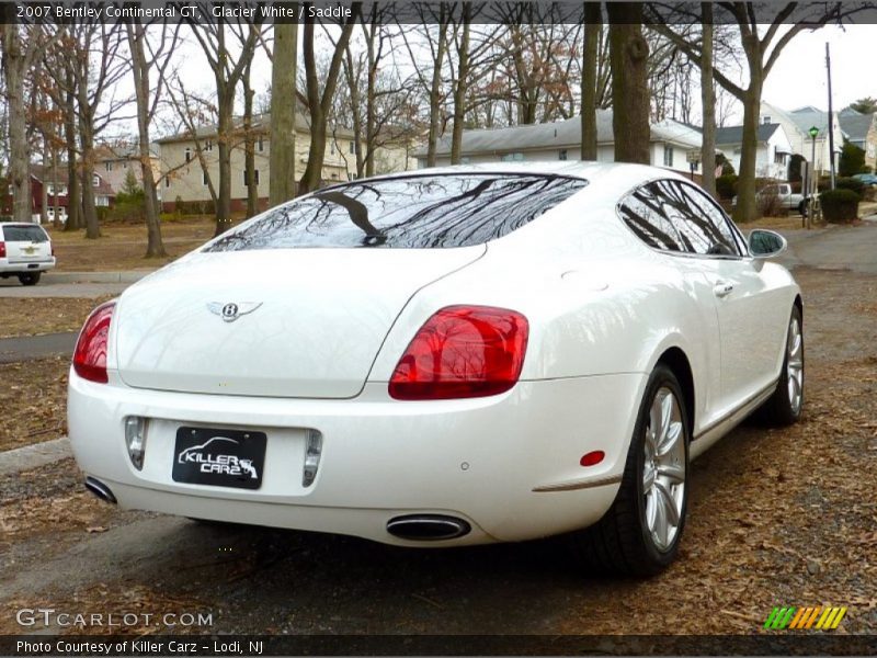 Glacier White / Saddle 2007 Bentley Continental GT