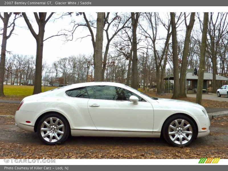 Glacier White / Saddle 2007 Bentley Continental GT