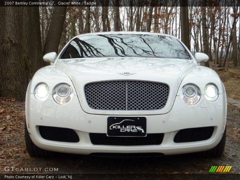 Glacier White / Saddle 2007 Bentley Continental GT