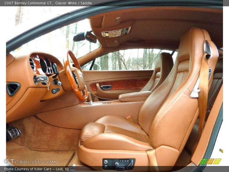  2007 Continental GT  Saddle Interior