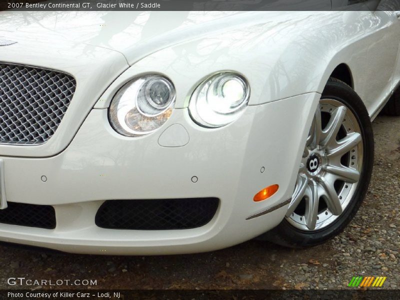 Glacier White / Saddle 2007 Bentley Continental GT