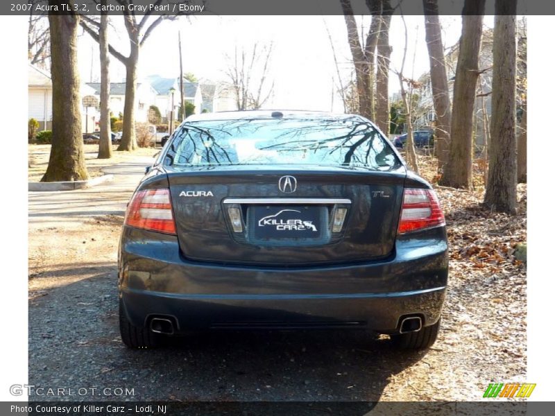 Carbon Gray Pearl / Ebony 2007 Acura TL 3.2