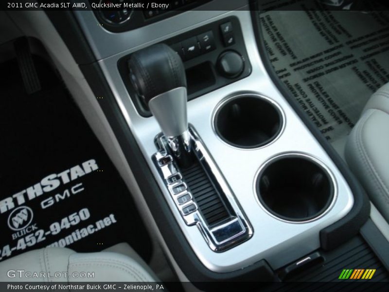 Quicksilver Metallic / Ebony 2011 GMC Acadia SLT AWD