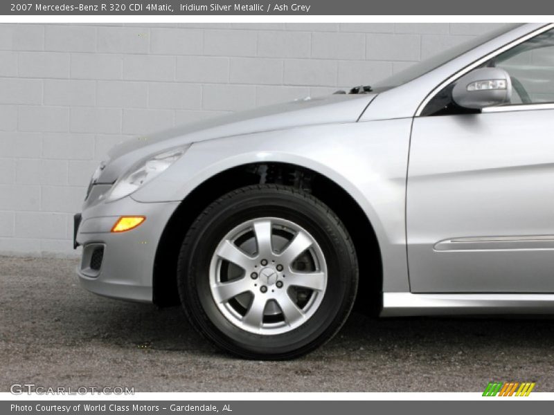 Iridium Silver Metallic / Ash Grey 2007 Mercedes-Benz R 320 CDI 4Matic