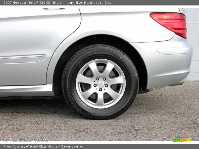 Iridium Silver Metallic / Ash Grey 2007 Mercedes-Benz R 320 CDI 4Matic