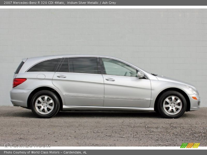 Iridium Silver Metallic / Ash Grey 2007 Mercedes-Benz R 320 CDI 4Matic