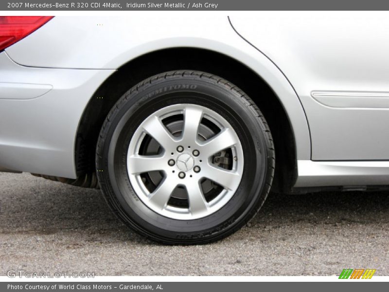 Iridium Silver Metallic / Ash Grey 2007 Mercedes-Benz R 320 CDI 4Matic