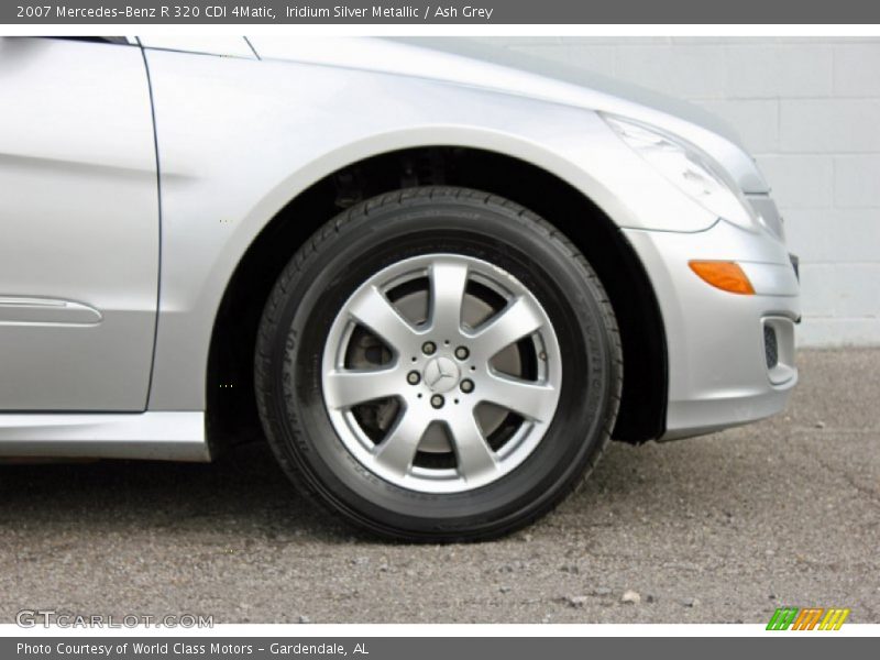 Iridium Silver Metallic / Ash Grey 2007 Mercedes-Benz R 320 CDI 4Matic