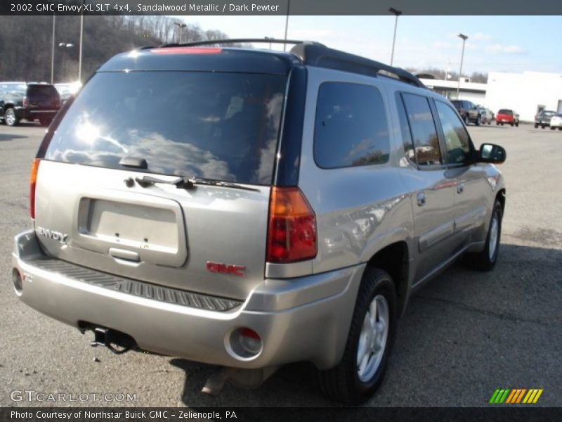 Sandalwood Metallic / Dark Pewter 2002 GMC Envoy XL SLT 4x4