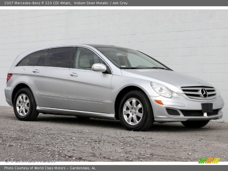 Iridium Silver Metallic / Ash Grey 2007 Mercedes-Benz R 320 CDI 4Matic