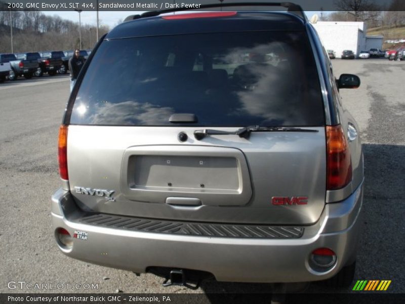 Sandalwood Metallic / Dark Pewter 2002 GMC Envoy XL SLT 4x4