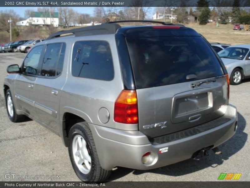 Sandalwood Metallic / Dark Pewter 2002 GMC Envoy XL SLT 4x4