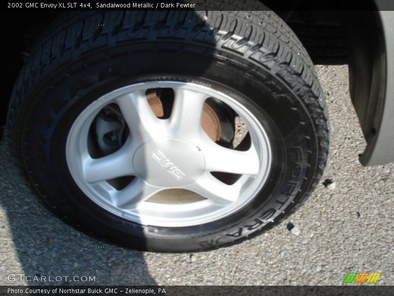 Sandalwood Metallic / Dark Pewter 2002 GMC Envoy XL SLT 4x4