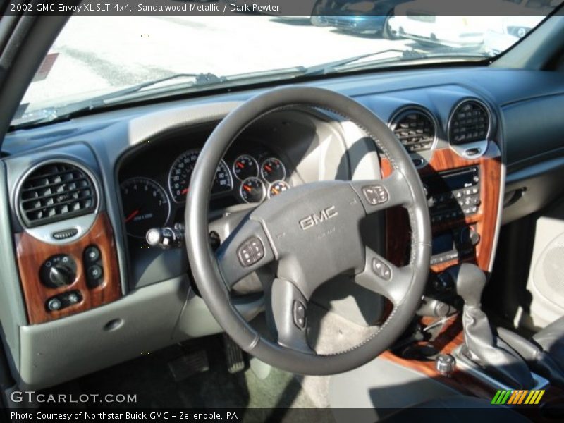 Sandalwood Metallic / Dark Pewter 2002 GMC Envoy XL SLT 4x4