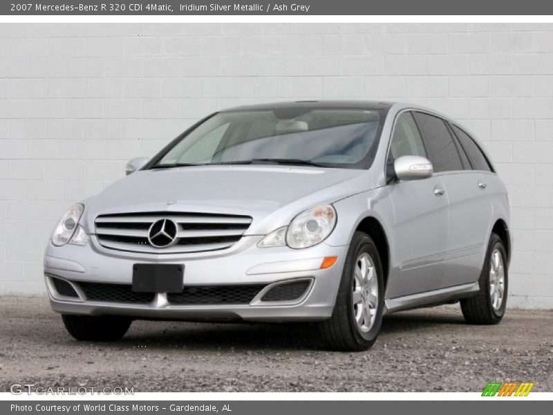 Iridium Silver Metallic / Ash Grey 2007 Mercedes-Benz R 320 CDI 4Matic