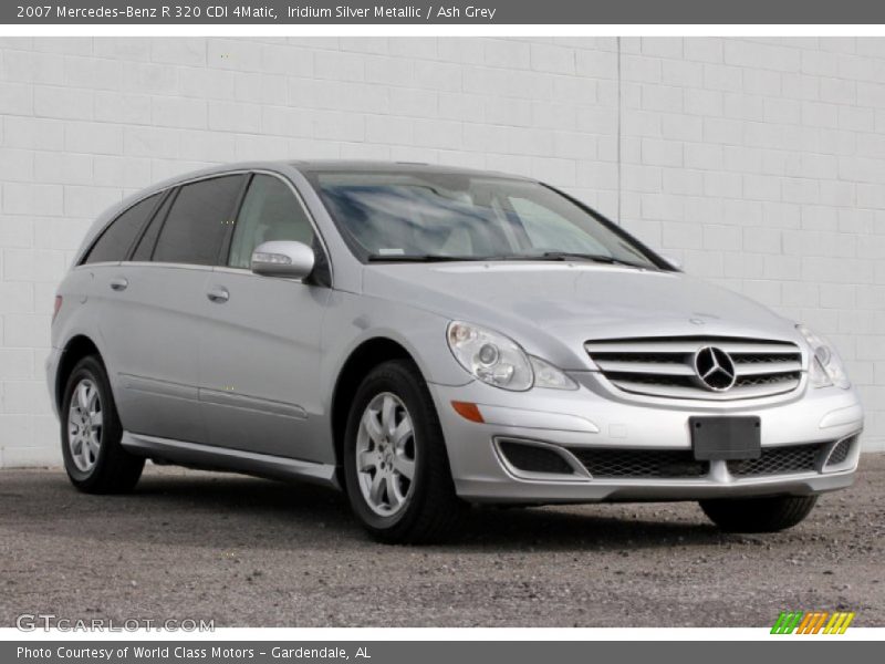 Iridium Silver Metallic / Ash Grey 2007 Mercedes-Benz R 320 CDI 4Matic