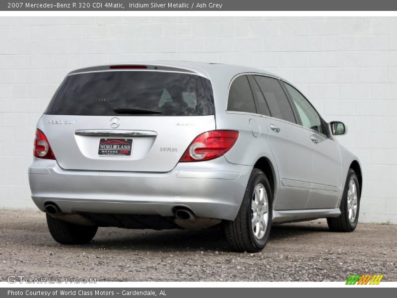 Iridium Silver Metallic / Ash Grey 2007 Mercedes-Benz R 320 CDI 4Matic