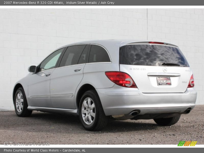 Iridium Silver Metallic / Ash Grey 2007 Mercedes-Benz R 320 CDI 4Matic