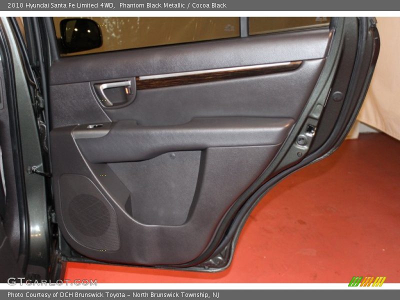 Phantom Black Metallic / Cocoa Black 2010 Hyundai Santa Fe Limited 4WD